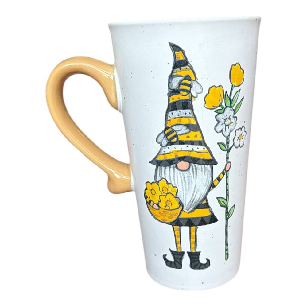 5/$25 ❣️Bee Positive! Gnome Coffee Tea Mug